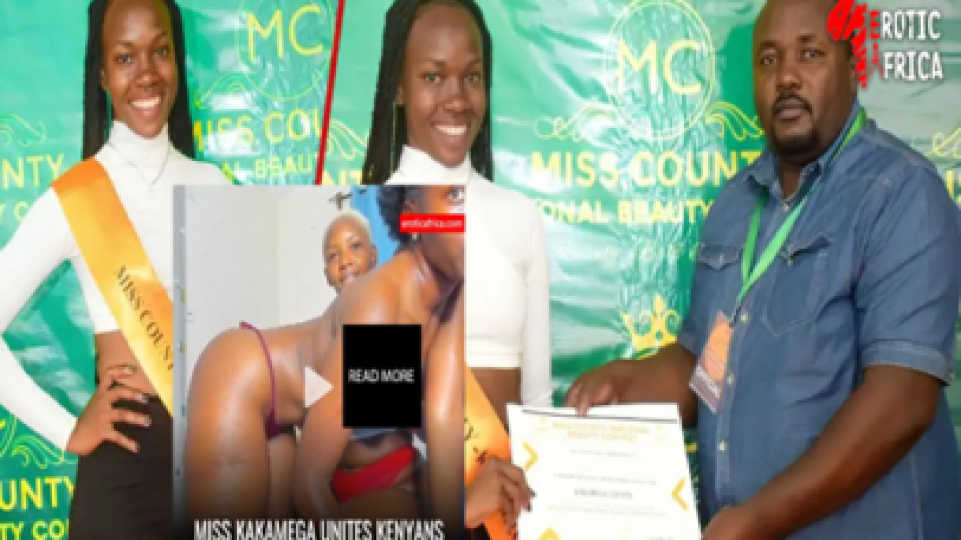 Miss County Kakamega, Kenya Sextape leaked